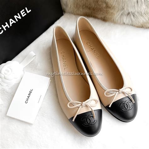 chanel flats 39.5|genuine chanel flats.